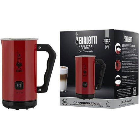 Mousseur a lait électrique - BIALETTI - MKF02 - 300 ml - Rouge