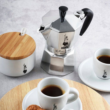 Cafetiere italienne - BIALETTI - Moka Express - Tous feux sauf induction - 18 tasses - 810 ml - Inox