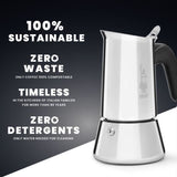Cafetiere Italienne - BIALETTI - 0007255/CNNP - Acier