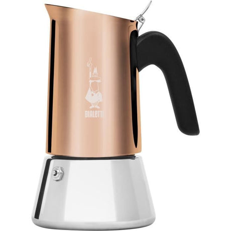 Cafetiere italienne - BIALETTI - NEW VENUS - 4 tasses - 0,17 L - Cuivre - compatible induction
