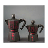Cafetiere italienne - BIALETTI - Moka express - Collection Stranger Things - 3 tasses - 130 ml - Noir / Rouge