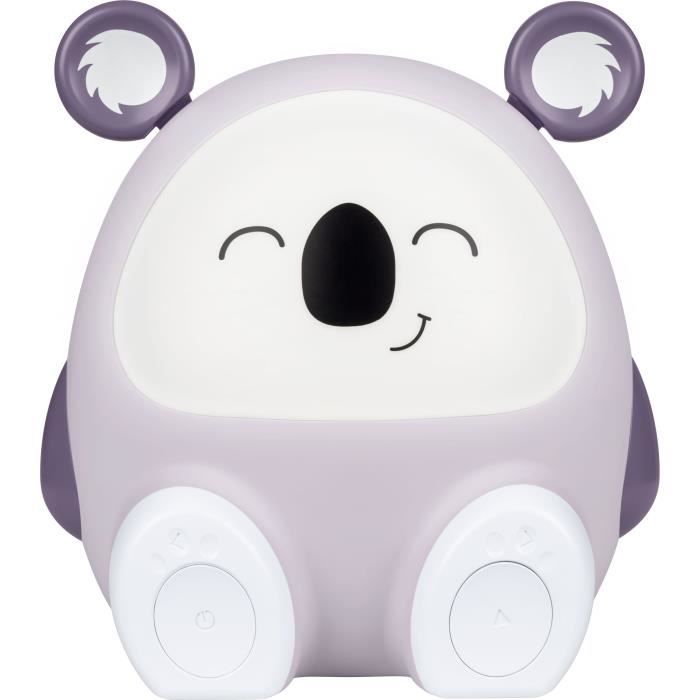 Enceinte lumineuse & veilleuse - BIGBEN - Koala - Bluetooth 5.0, 15W, Veilleuse rÈglable, Minuterie, Batterie USB-C