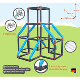 Big - Kraaxxl La Tour - Structure d'Escalade pour Enfants en Plastique Soufflé - Aire de Jeu - Multiples Combinaisons - Des 3 Ans