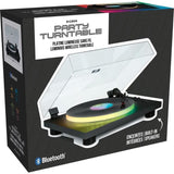 Tourne-disques BIGBEN INTERACTIVE PARTYBTTDLIGHT - Plateau lumineux - Entraînement par courroie - Bluetooth - Effets lumineux