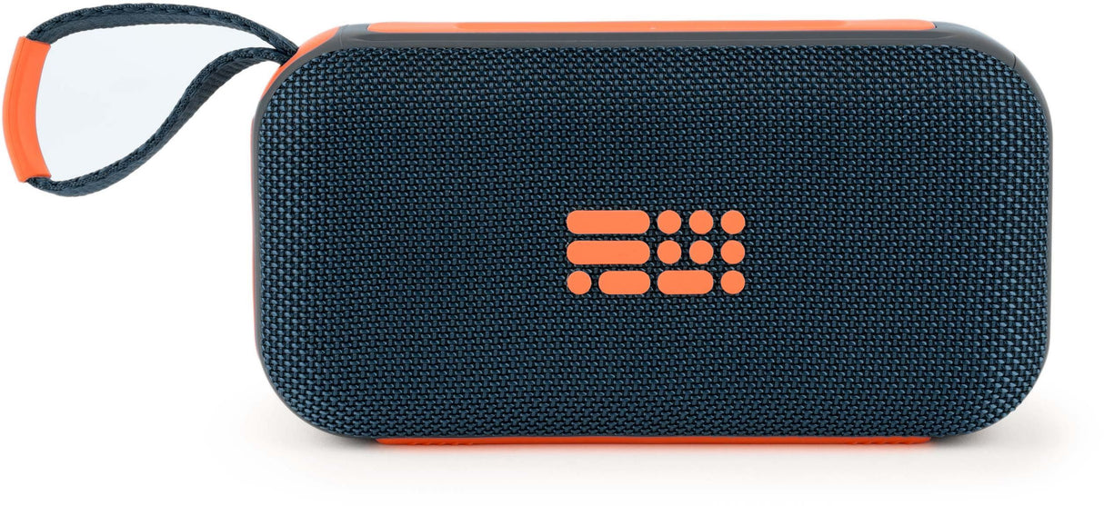 Enceinte bluetooth lumineuse - BIGBEN PARTY - Bleu et orange