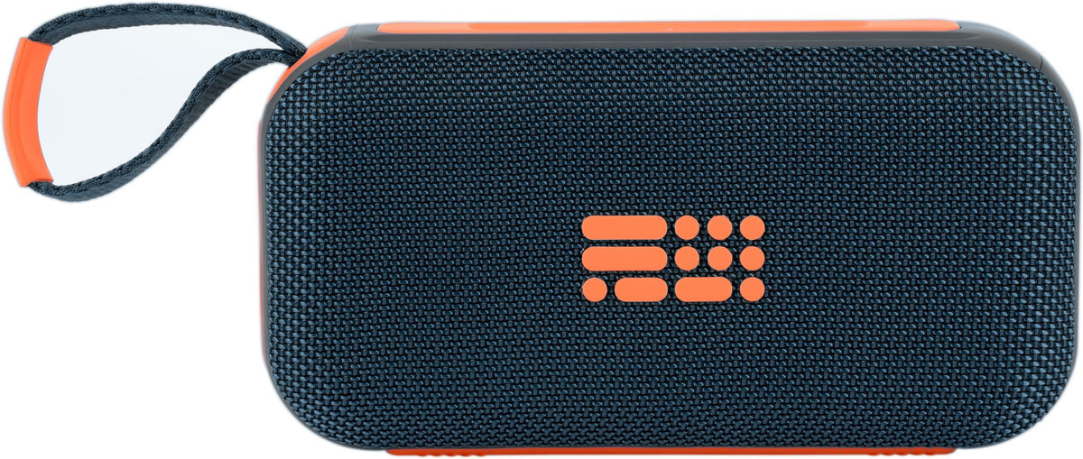 Enceinte bluetooth lumineuse - BIGBEN PARTY - Bleu et orange