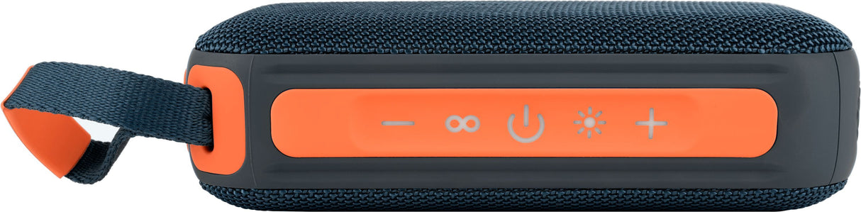 Enceinte bluetooth lumineuse - BIGBEN PARTY - Bleu et orange