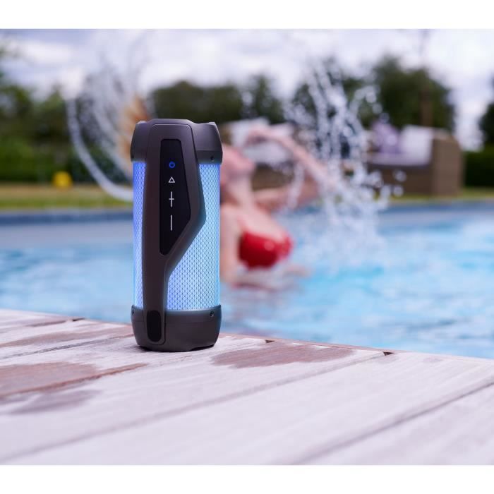 BIGBEN PARTYBTIPMINI Enceinte Bluetooth - USB - AUX-IN - 20cm - 20W - IPX54 - Outdoor