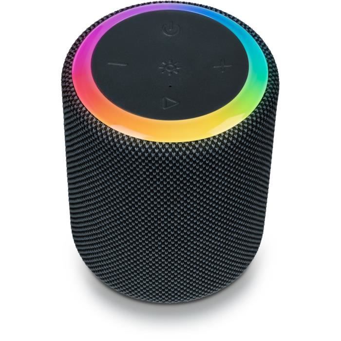 BIGBEN Party - Enceinte Bluetooth sans fil Mainstream 1 - Effets lumineux - IPX6 - 15W - USB-C