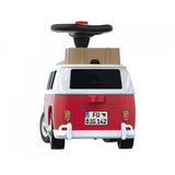 Smoby - Porteur Volkswagen Van Rouge - Coffre de rangement + Volant directionnel - 26L x 30l x 60H - DÈs 18 mois