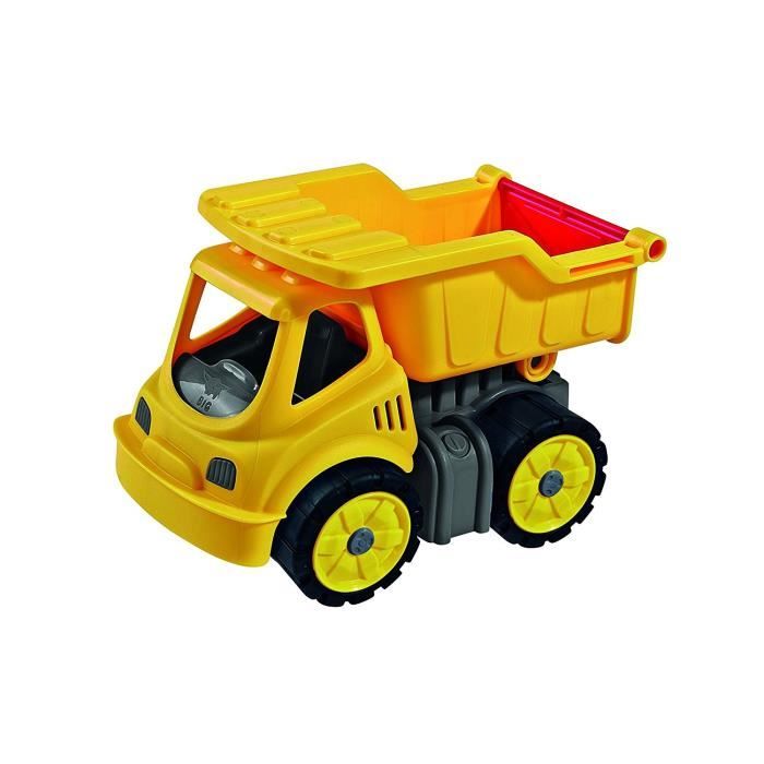 Véhicule miniature Power Worker Mini Camion Benne, Jaune, BIG, 177 g, des 3 ans