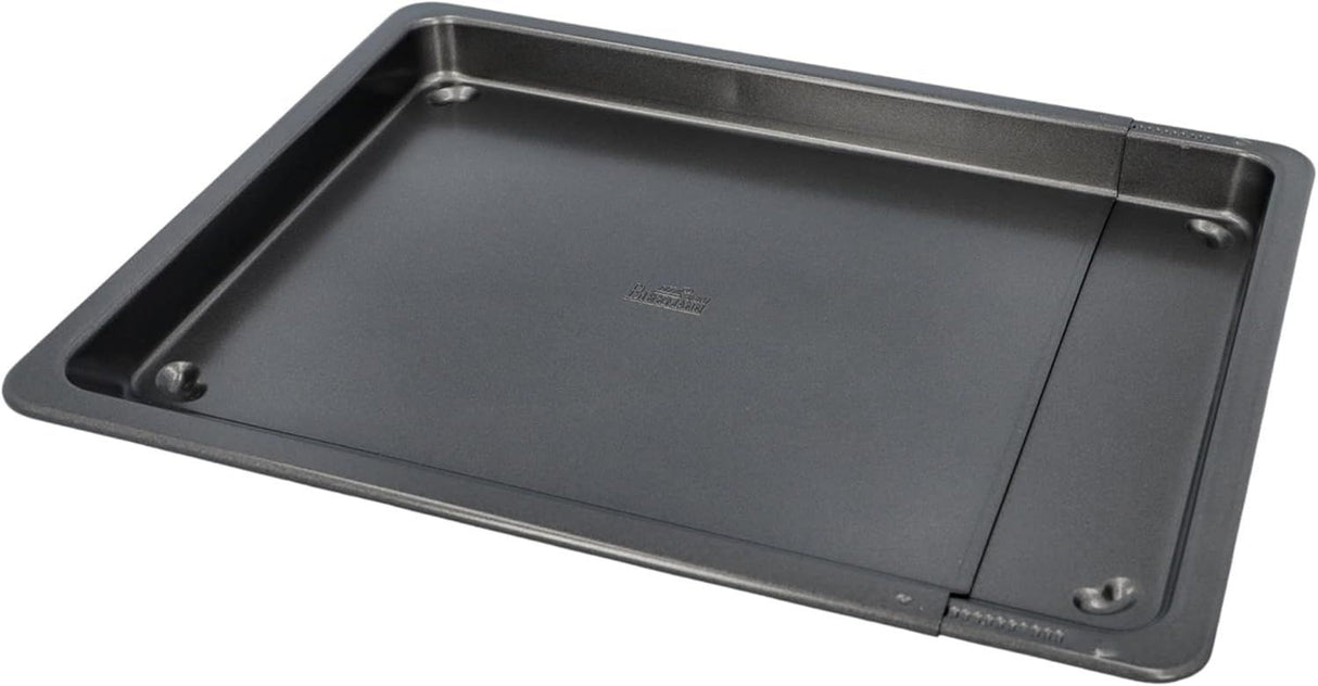 Plaque de cuisson ajustable - BIRKMANN - EASY BAKING - Acier carbone - Anti adhésif - 36-52 x 33 x 3 cm