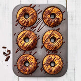 Plaque de cuisson cake - BIRKMANN - EASY BAKING - Acier carbone - Anti adhésif - Ø10 cm, 35 x 27 x 5 cm