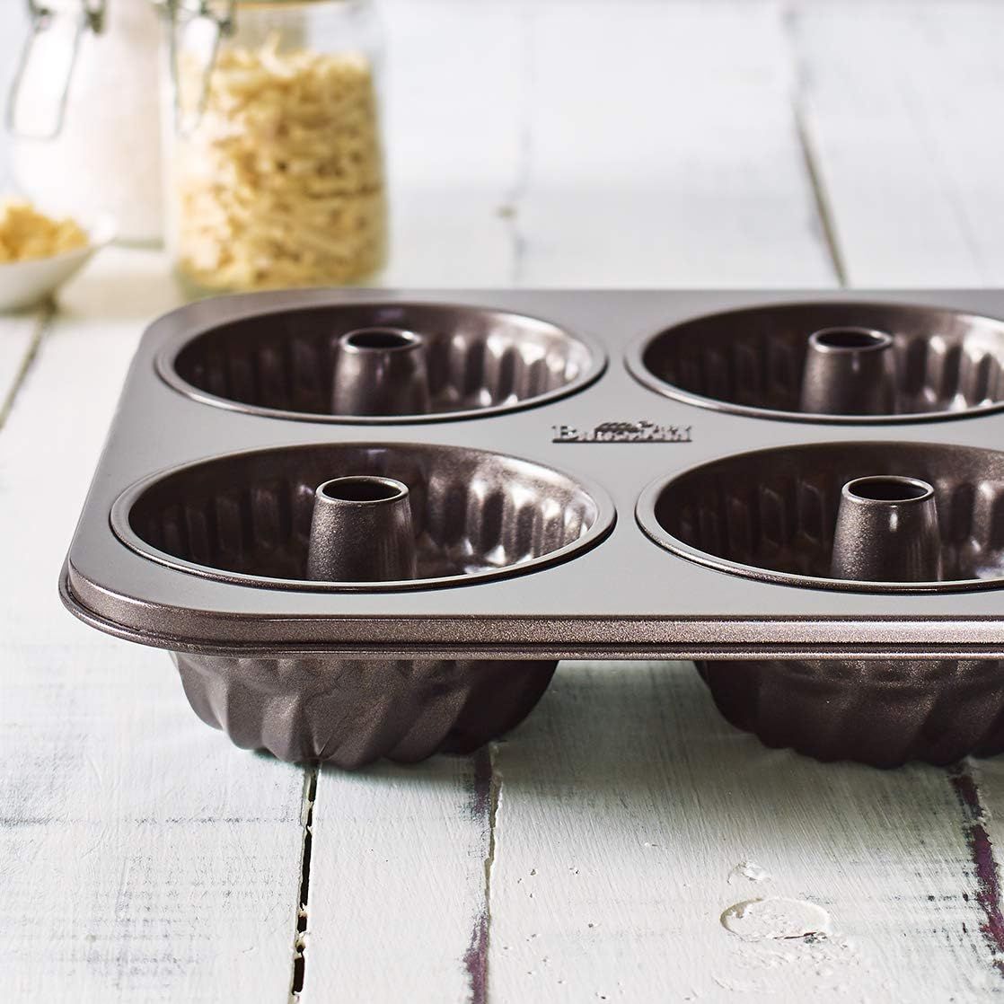 Plaque de cuisson cake - BIRKMANN - EASY BAKING - Acier carbone - Anti adhésif - Ø10 cm, 35 x 27 x 5 cm