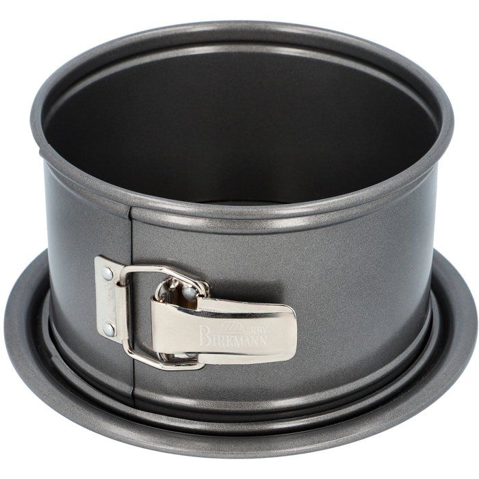 Moule coeur a fond amovible  - BIRKMANN - EASY BAKING - Acier carbone - Anti adhésif - 26,5 x 25 x 9 cm