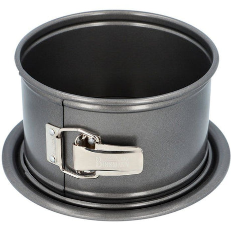 Moule coeur a fond amovible  - BIRKMANN - EASY BAKING - Acier carbone - Anti adhésif - 26,5 x 25 x 9 cm