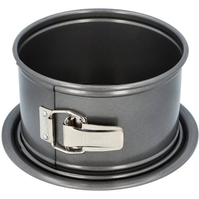 Moule coeur a fond amovible  - BIRKMANN - EASY BAKING - Acier carbone - Anti adhésif - 26,5 x 25 x 9 cm