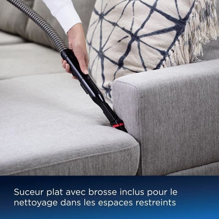 BISSELL SpotClean Auto Pro Select 3730N - Détache, Nettoie et Aspire - Réservoir grande capacité - Longue portée