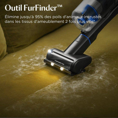 BISSELL PowerClean FurGuard Select - Aspirateur Balai sans fil - Puissance 280 W - Autonomie 50 min - Spécial animaux