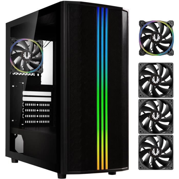 PC case without power supply - BITFENIX Saber Mesh (Black) - Mid-tower - ATX format