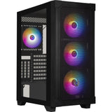 BoÓtier PC - BITFENIX - Graph ARGB - Moyen tour - ATX - Noir - 4 ventilateurs A-RGB