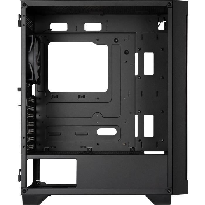 Boîtier PC - BITFENIX - Graph ARGB - Moyen tour - ATX - Noir - 4 ventilateurs A-RGB
