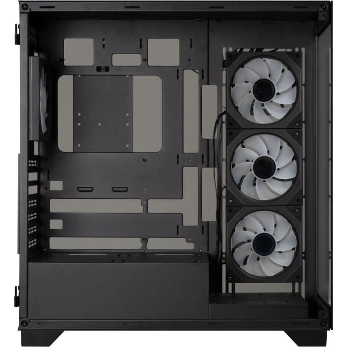Boîtier PC - BITFENIX - CETO Premium Edition - Moyen tour - ATX - Noir - Verre trempé - USB-C et A-RGB