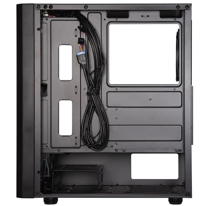 Boitier PC - BITFENIX - Apollo ARGB - Sans alimentation - Moyen tour - Format ATX - Noir