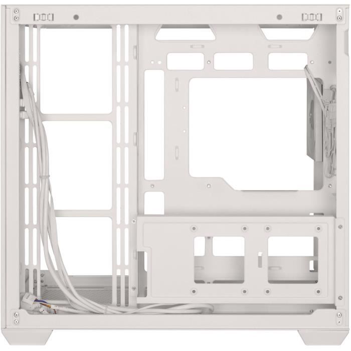 Boitier sans alimentation - BITFENIX AL118 - Cube - Format ATX - Blanc