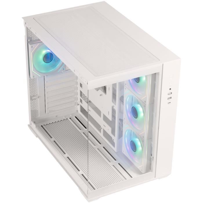 Boitier sans alimentation - BITFENIX AL118 - Cube - Format ATX - Blanc