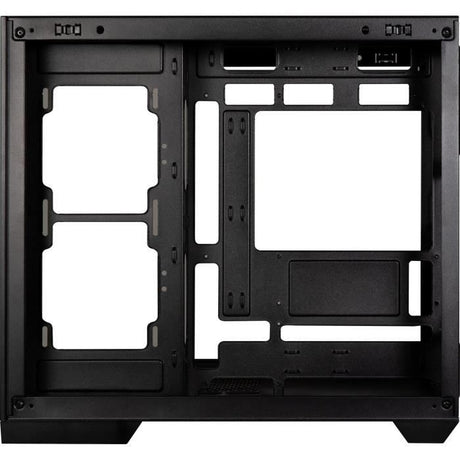 Boîtier PC - BITFENIX - Triton - Cube - ATX - Noir - Verre trempé - USB-C et A-RGB