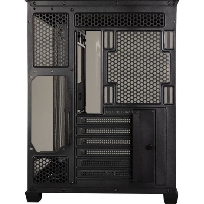 Boîtier PC - BITFENIX - Triton - Cube - ATX - Noir - Verre trempé - USB-C et A-RGB