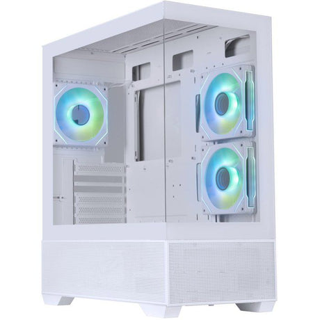 Boitier sans alimentation - BITFENIX CETO Basic - Moyen tour - Format ATX - Blanc