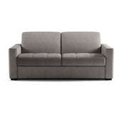 Canapé convertible express - MARIUS - Tissu Beige - matelas 14cm - 190 x 100 x 87 cm