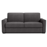 Canapé convertible express JOHN - 3 places - Tissu anthracite - 190 x 100 x 87 cm