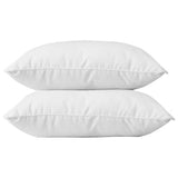 Lot de 2 Oreillers Coton - BLANREVE - 60 x 60 cm - Blanc