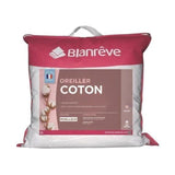 Lot de 2 Oreillers Coton - BLANREVE - 60 x 60 cm - Blanc