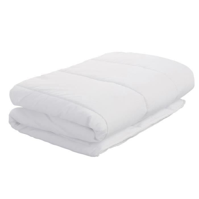 BLANREVE Couette lÈgere en microfibre - 200 x 200 cm - Blanc