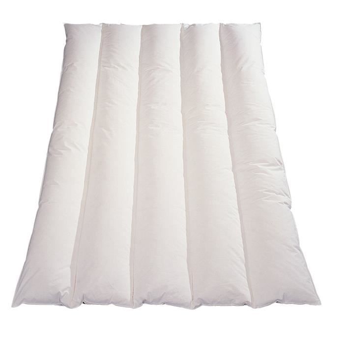 BLANREVE Couette lÈgere en microfibre - 220 x 240 cm - Blanc