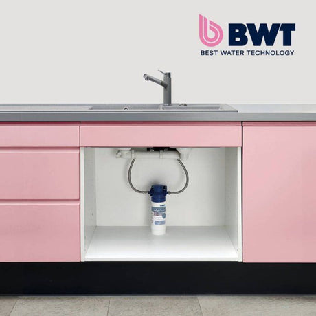 Filtre sous-évier - BWT - AQA-PURA - Retenue partielle des PFAS - Capacité 10.000 L / 1 an - Kit complet