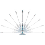 BLACK & DECKER FSM1630-QS - Balai vapeur Tete delta - 1600 W - 4 accessoires - Blanc / Bleu