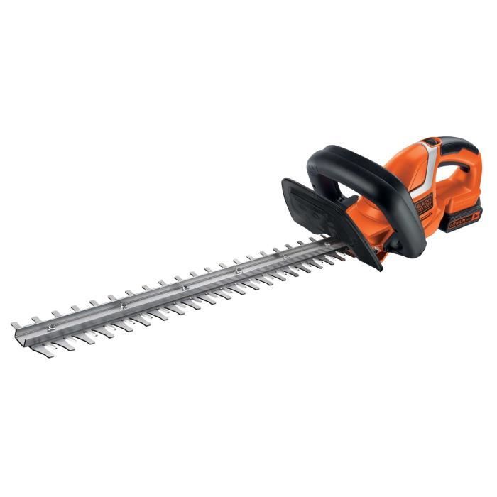 BLACK+DECKER Taille-Haies Sans Fil Electrique 18V GTC1845L20-QW avec Batterie 2 Ah