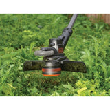 Coupe-bordure électrique BLACK+DECKER - STC1820EPC-QW - 18V - 28cm - Avec batterie 18V - 2 Vitesses - Tete Pivotante 180°