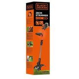 Coupe-bordure électrique BLACK+DECKER - STC1820PCB-XJ - 18V - 28 cm - Sans batterie - tete pivotante - tube télescopique