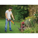 Coupe-bordure électrique BLACK+DECKER - STC1820PCB-XJ - 18V - 28 cm - Sans batterie - tete pivotante - tube télescopique