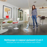 BLACK+DECKER - FSMH13E5-QS - Balai vapeur avec nettoyeur a main 5 en 1   1300W - Réservoir : 350 ml - Câble :4.8M