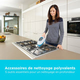 BLACK+DECKER - FSMH13E5-QS - Balai vapeur avec nettoyeur a main 5 en 1   1300W - Réservoir : 350 ml - Câble :4.8M