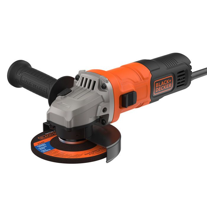 Meuleuse d'angle filaire - BLACK+DECKER - BEG010-QS - 710W - 115mm