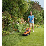 Tondeuse électrique sans fil + 2 batterie 2,5Ah + chargeur - BLACK&DECKER - BCMW3318L2-QW - 18V - 33cm de coupe - Mulching