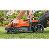 Tondeuse électrique sans fil + batterie 2,5Ah + chargeur - BLACK&DECKER - BCMW3336L1-QW - 36V - 33cm de coupe